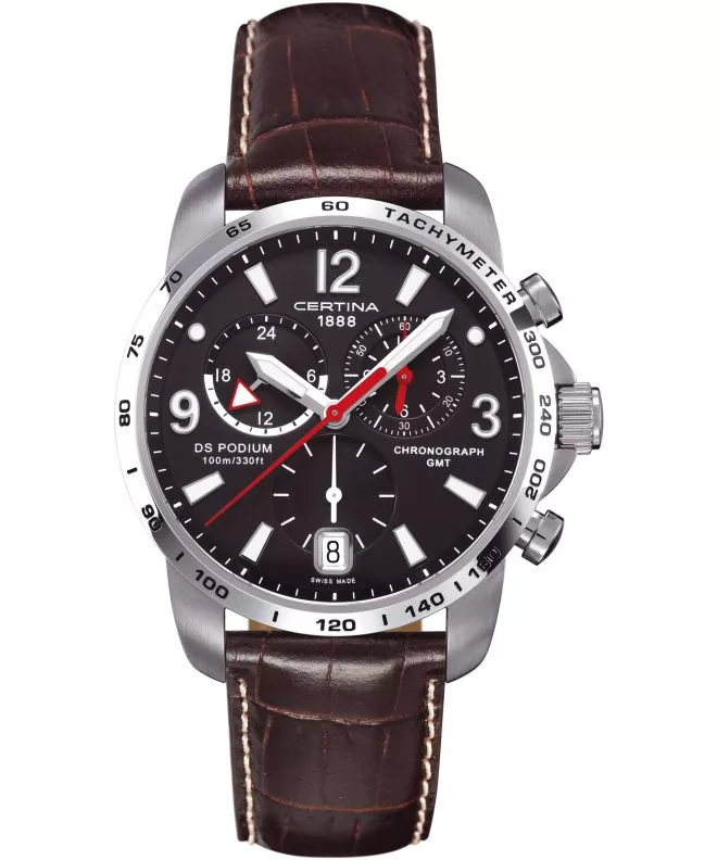 Pánské hodinky Certina Ds Podium Big Size GMT Chrono C001.639.16.057.00 (C0016391605700)