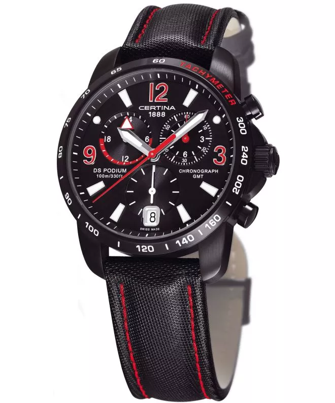 Pánské hodinky Certina Ds Podium Big Size GMT Chrono C001.639.16.057.02 (C0016391605702)