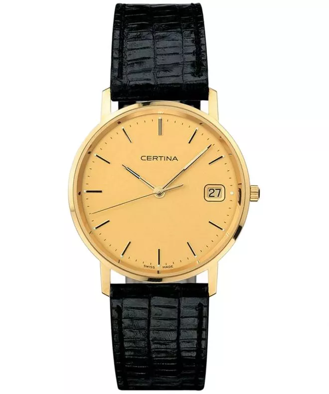 Pánské hodinky Certina Priska Gent Gold 18K C158.9289.68.31 (C15892896831)
