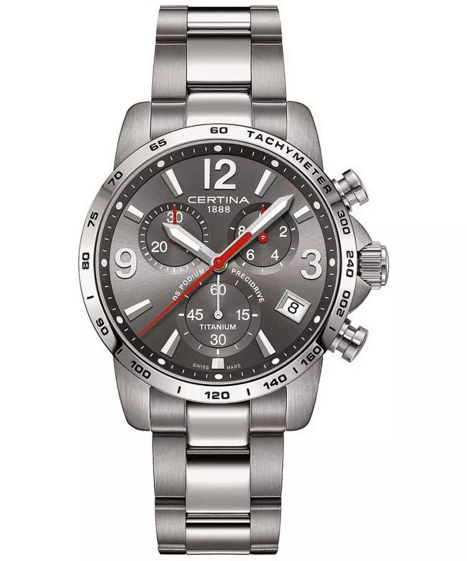 Pánské hodinky Certina Sport DS Podium Chrono Titanium C034.417.44.087.00 (C0344174408700)