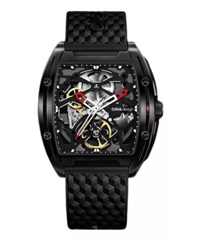 Hodinky Ciga Design Z Series Edge DLC Automatic Z031-BB01-W5BK
