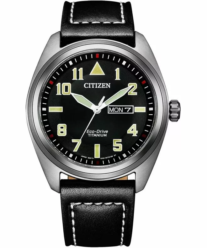 Hodinky pánské Citizen Military Super Titanium BM8560-29EC (BM8560-29EE)
