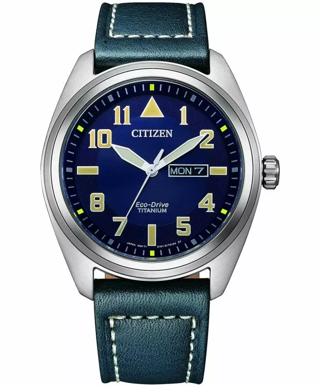 Hodinky pánské Citizen Military Super Titanium BM8560-45LC (BM8560-45LE)
