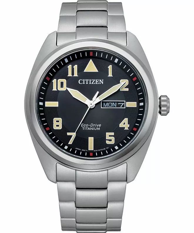 Hodinky pánské Citizen Military Super Titanium BM8560-88EC (BM8560-88EE)