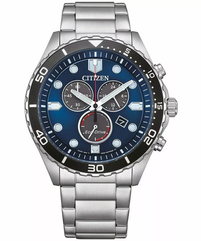 Hodinky pánské Citizen Sporty Aqua Eco-Drive Chronograph AT2560-84L
