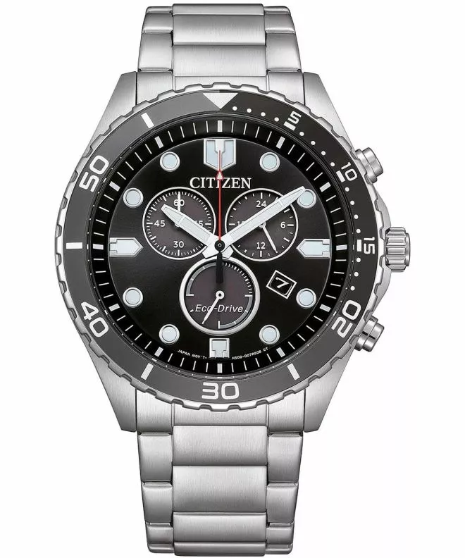 Hodinky pánské Citizen Sporty Aqua Eco-Drive Chronograph AT2568-82E