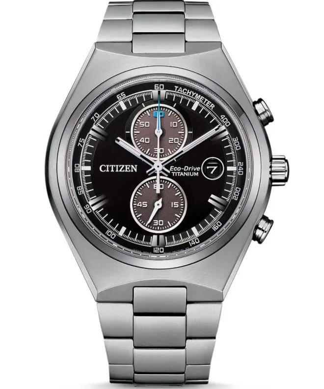 Hodinky pánské Citizen Titanium Eco-Drive Racer CA7090-87E