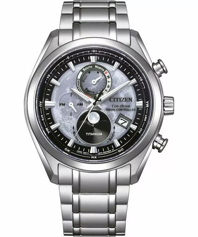 Hodinky pánské Citizen Tsukiyomi Radio Controlled Moonphase BY1010-81H