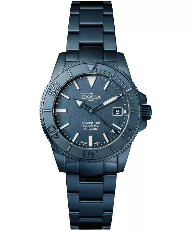 Hodinky Davosa Argonautic 39 Monochrome Automatic Limited Edition 161.540.40
