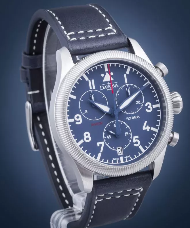 Pánské hodinky Davosa Aviator Flyback Chronograph 162.499.45 162.499.45