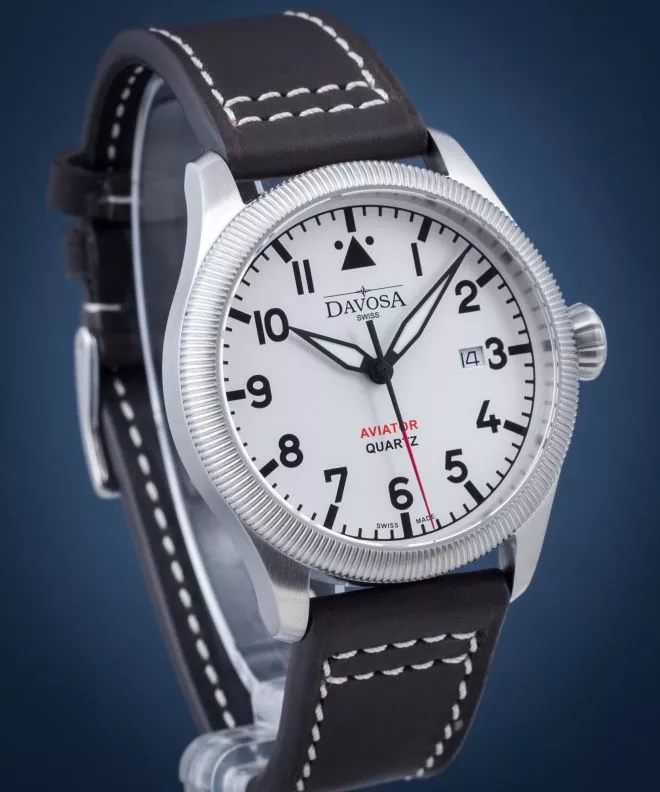 Pánské hodinky Davosa Aviator Quartz 162.498.15 162.498.15