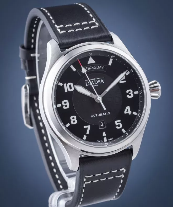 Pánské hodinky Davosa Newton Pilot Automatic 161.585.55 161.585.55