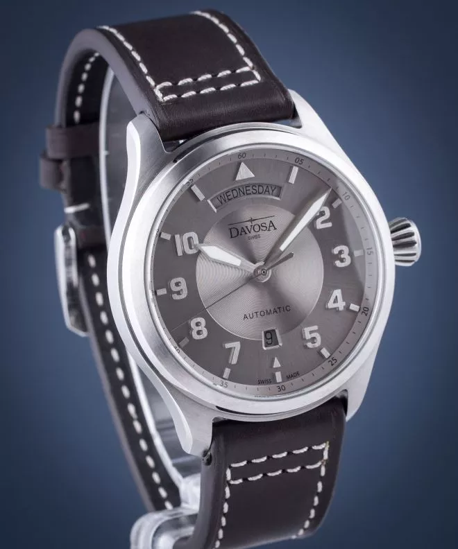 Pánské hodinky Davosa Newton Pilot Day-Date Automatic 161.585.15 161.585.15