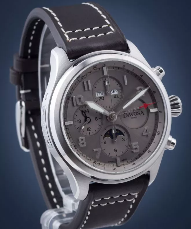 Pánské hodinky Davosa Newton Pilot Moonphase 161.586.15 161.586.15