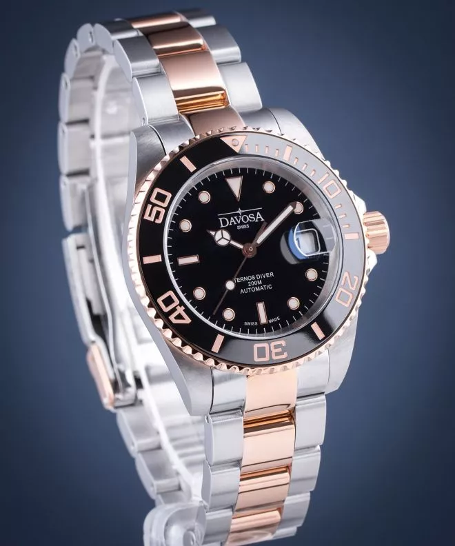 Pánské hodinky Davosa Ternos Ceramic Automatic 161.555.65 161.555.65
