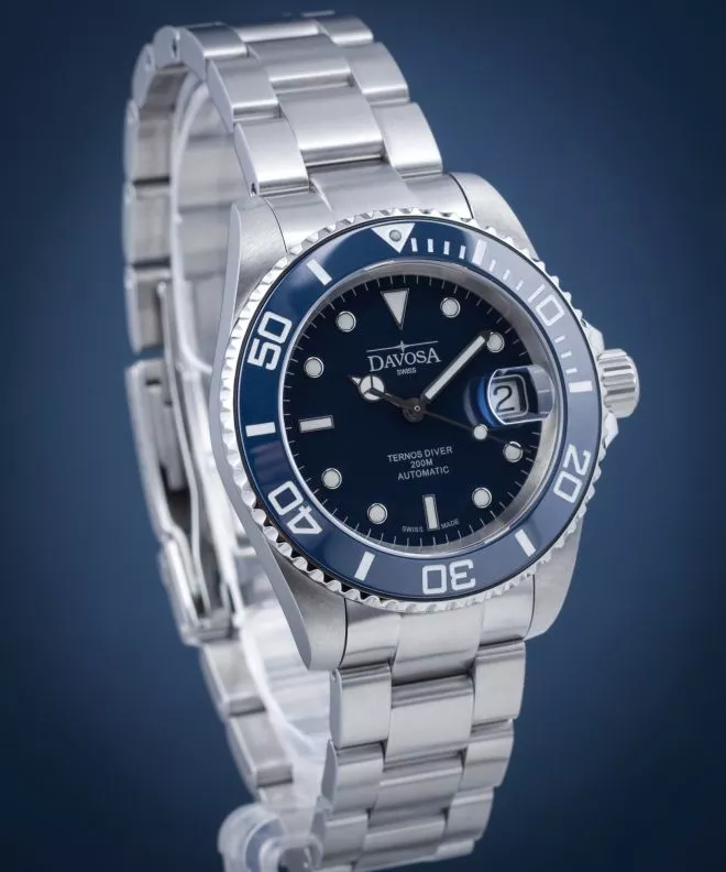 Pánské hodinky Davosa Ternos Diver Ceramic Automatic 161.555.40 161.555.40