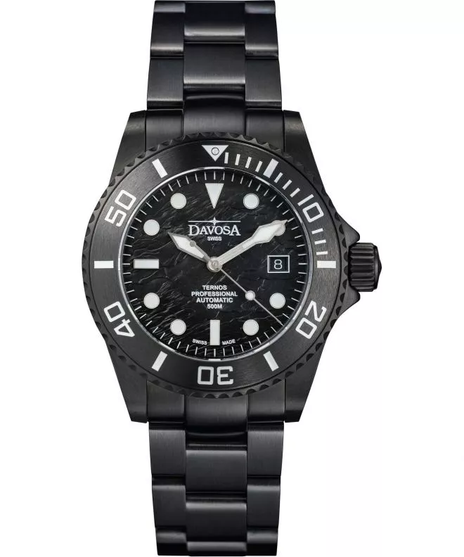 Hodinky Davosa Ternos Professional Black Rock Automatic Limited Edition 161.583.20