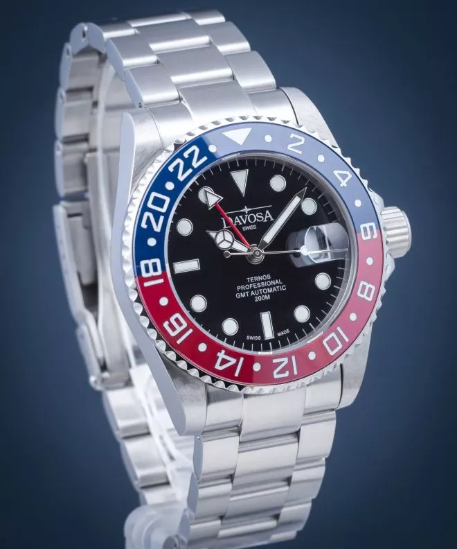 Pánské hodinky Davosa Ternos Professional GMT Automatic 161.571.60 161.571.60