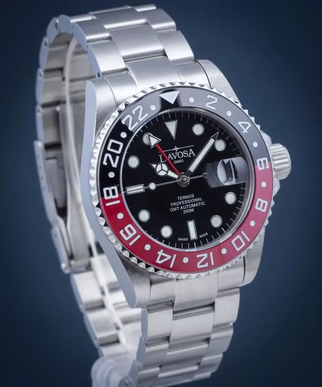 Pánské hodinky Davosa Ternos Professional GMT Automatic 161.571.90 161.571.90