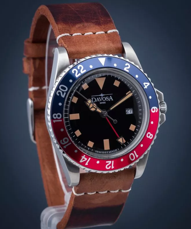 Pánské hodinky Davosa Vintage Diver 162.500.95 162.500.95