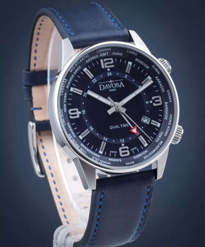 Pánské hodinky Davosa Vireo Dual Time 162.492.45 162.492.45