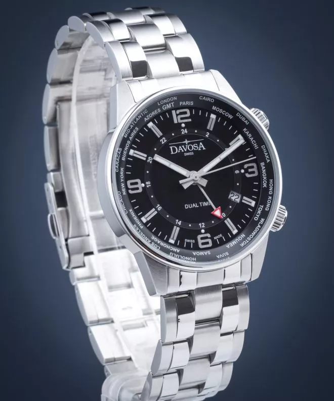 Pánské hodinky Davosa Vireo Dual Time 163.480.55 163.480.55