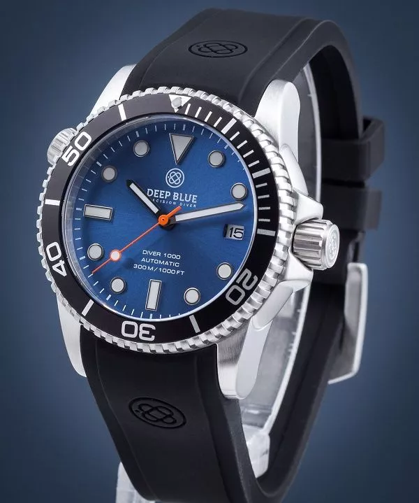 Pánské hodinky Deep Blue Diver Helium-Safe Automatic D1K40BLSUN D1K40BLSUN