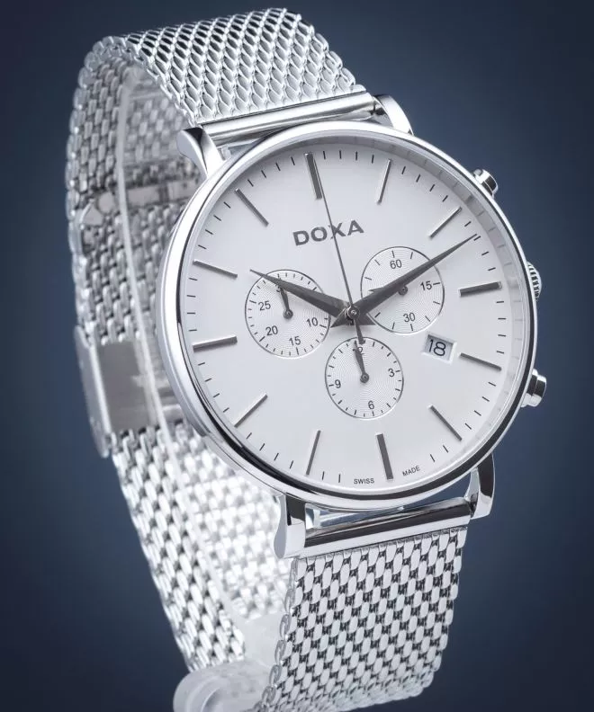 Pánské hodinky Doxa D-Light Chronograph 172.10.011.210 (172.10.011.2.10) 172.10.011.210 (172.10.011.2.10)