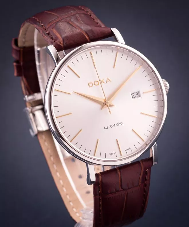 Pánské hodinky Doxa D-Light Automatic 171.10.021Y.02 171.10.021Y.02