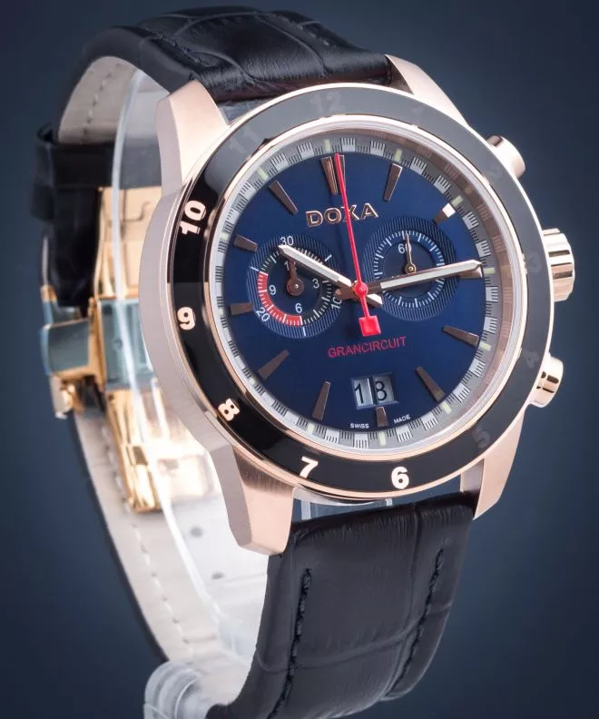 Pánské hodinky Doxa Classic Grancircuit 140.90.201.03 140.90.201.03
