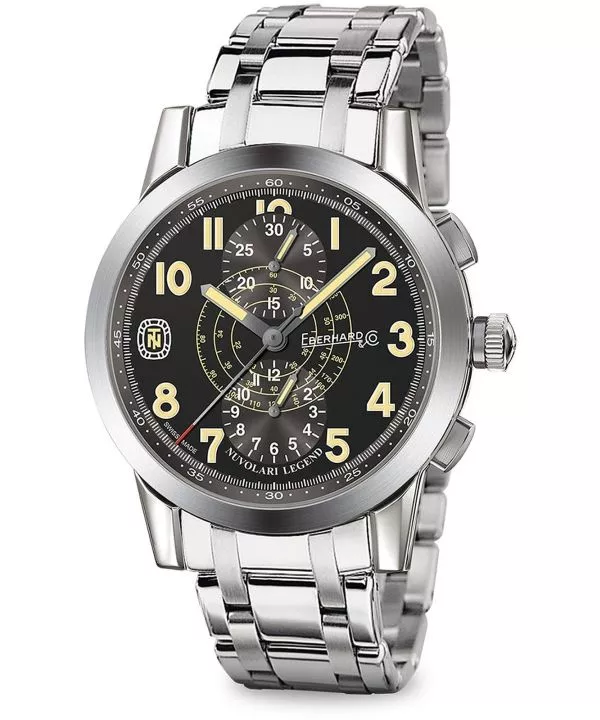 Pánské hodinky Eberhard Nuvolari Legend Grande Taille Automatic Chronograph 31138.01 CA 31138.01 CA