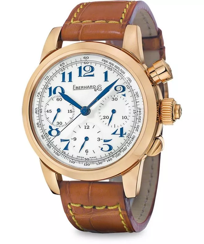 Pánské hodinky Eberhard Tazio Nuvolari Vanderbilt Cup Automatic Chronograph Gold 18K 30061.1 CP