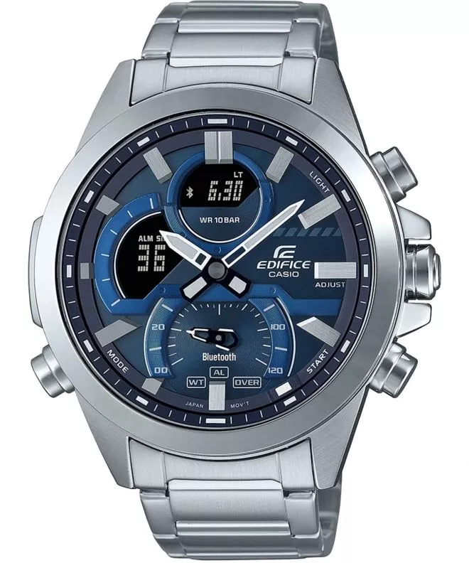 Hodinky Casio EDIFICE Bluetooth Premium Schedule Timer Sapphire ECB-30D-2AEF