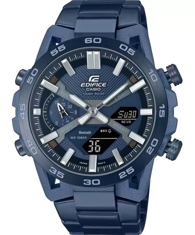 Hodinky Casio EDIFICE Bluetooth Solar ECB-2000CB-2AEF