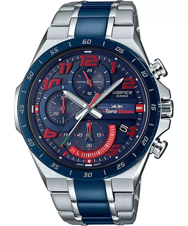 Pánské hodinky Casio Edifice Momentum Scuderia Toro Rosso Chronograph Limited EFR-564TR-2AVER EFR-564TR-2AVER