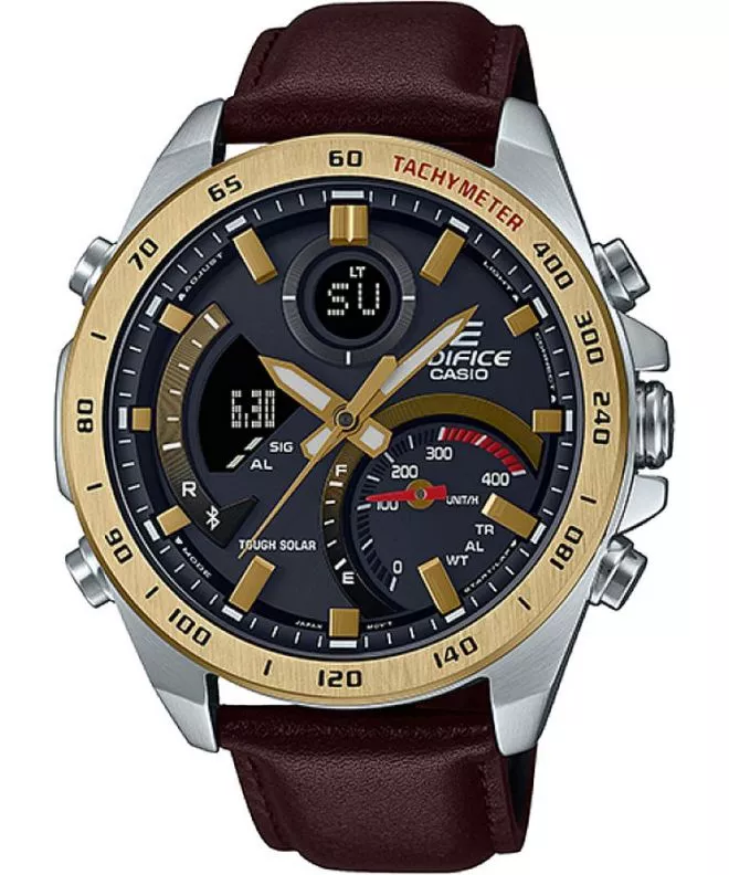 Hodinky pánské Casio Edifice Premium Bluetooth Sync Tough Solar ECB-900GL-1AER