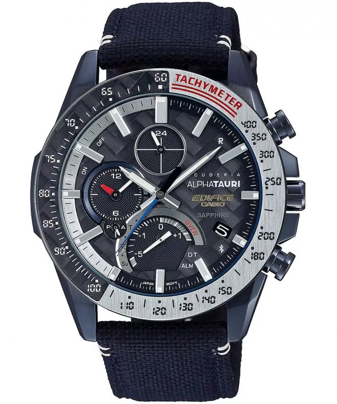 Pánské hodinky Edifice Scuderia AlphaTauri Bluetooth Solar Limited Edition EQB-1000AT-1AER EQB-1000AT-1AER