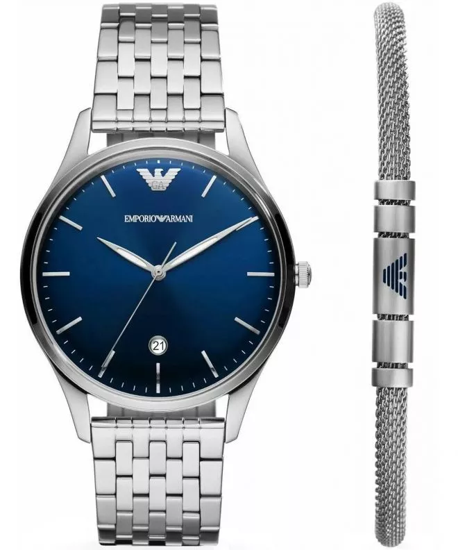 Pánské hodinky Emporio Armani Adriano Gift Set AR80048 AR80048