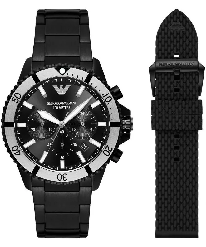 Pánské hodinky Emporio Armani Diver Set AR80050 AR80050