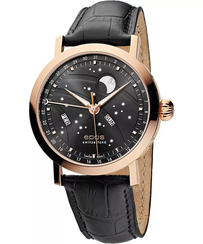 Pánské hodinky Epos Oeuvre Dâ€™Art Big Moon Automatic Limited Edition 3440.322.24.14.25 3440.322.24.14.25
