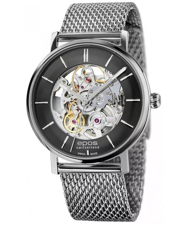 Pánské hodinky Epos Originale Skeleton Automatic 3437.135.20.15.30 3437.135.20.15.30