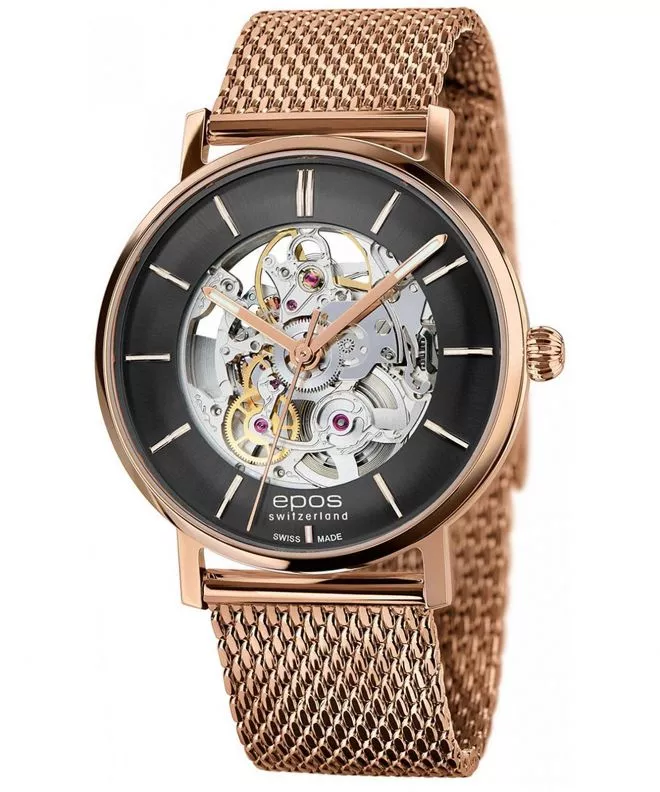 Pánské hodinky Epos Originale Skeleton Automatic 3437.135.24.15.34 3437.135.24.15.34