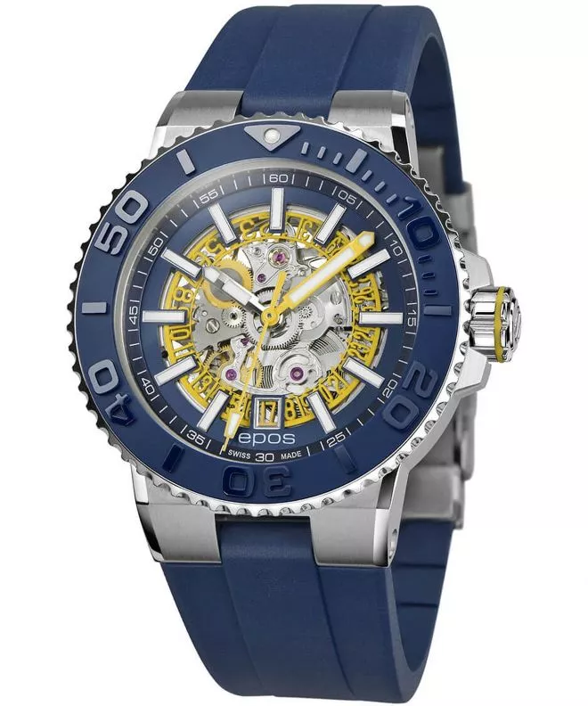 Pánské hodinky Epos Sportive Diver Skeleton Automatic 3441.135.96.16.56 3441.135.96.16.56