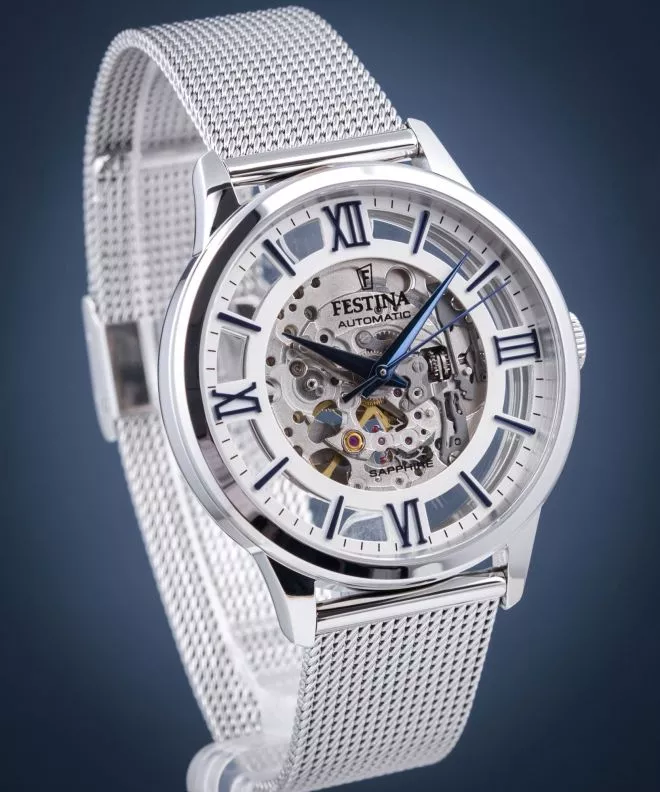 Pánské hodinky Festina Automatic Skeleton F20534/1 F20534/1