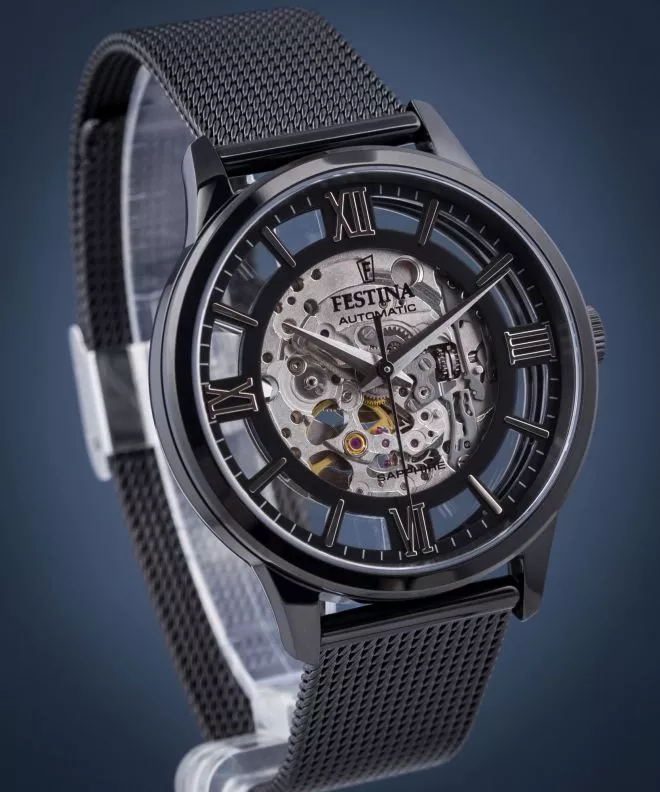 Pánské hodinky Festina Automatic Skeleton F20535/1 F20535/1