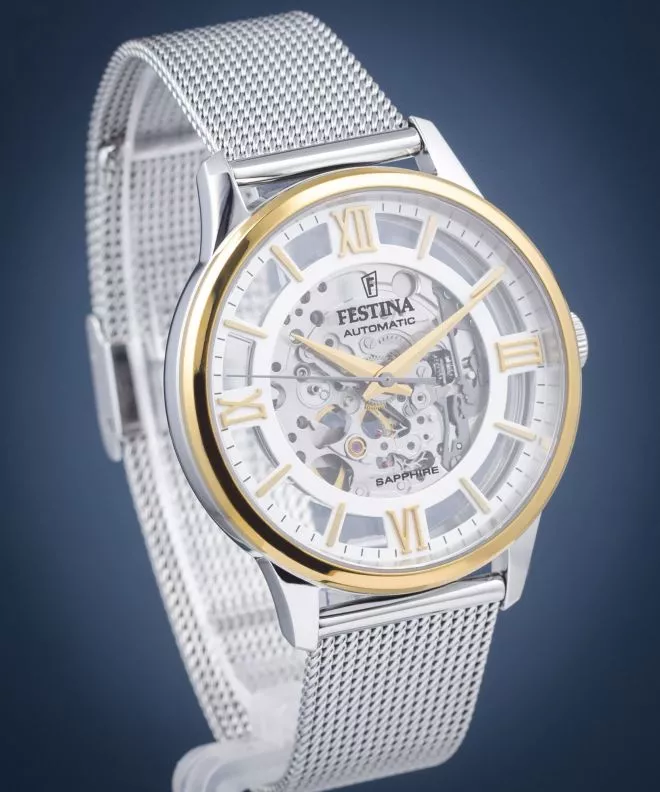 Pánské hodinky Festina Automatic Skeleton F20537/1 F20537/1