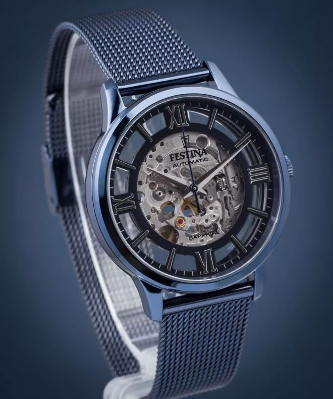 Pánské hodinky Festina Automatic Skeleton F20574/1 F20574/1
