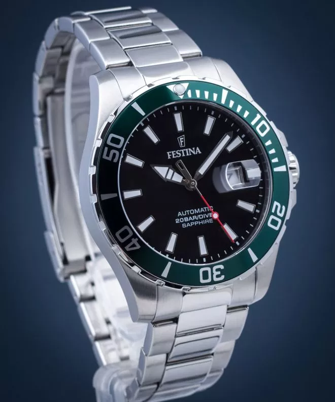 Pánské hodinky Festina Diver Sapphire Automatic F20531/2 F20531/2
