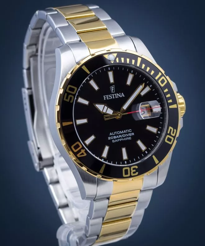 Pánské hodinky Festina Diver Sapphire Automatic F20532/2 F20532/2
