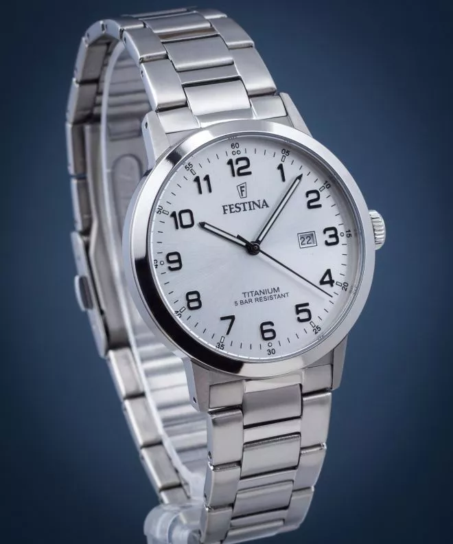 Pánské hodinky Festina Titanium Date F20435/1 F20435/1